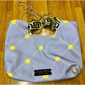 Brand New Red Needle Handbag from Greece - Unique Design with Gold Chain